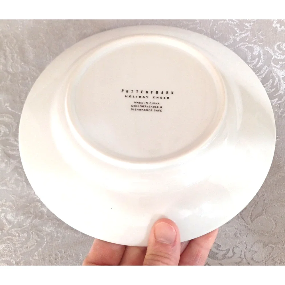 Pottery Barn Let It Snow Christmas Holiday Cheer 8